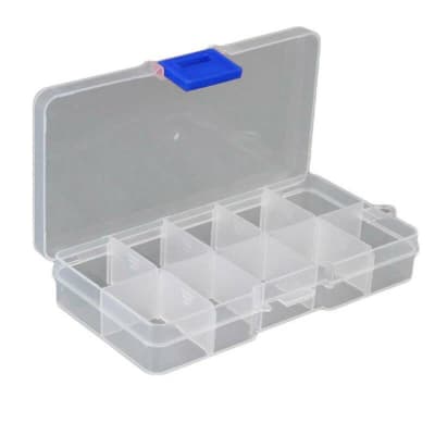 Caja Plástica 10 Compartimentos (Unidad)
