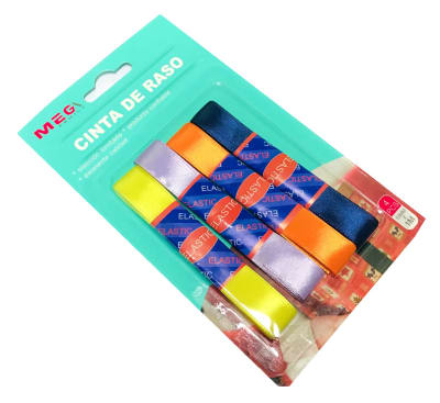 Cinta de Raso 6 Colores 15mm (Set)