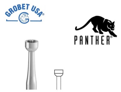 1.3mm Fresa Acero Copa 77B (Un)1