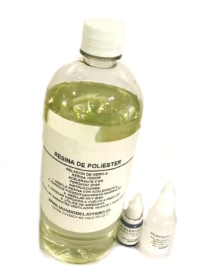 Set Resina Poliester y Aditivos 1kg (Set)1