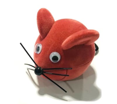 Estuche Anillo Ratón Rojo (Unidad)