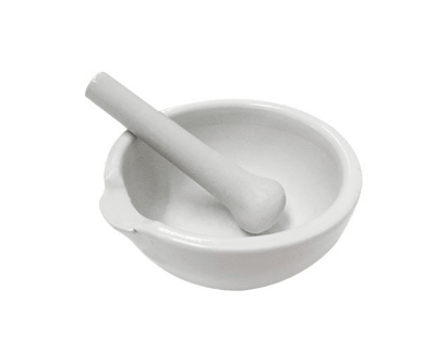 Mortero Porcelana con Pistilo 80ml (Unidad)