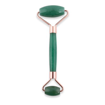 Rodillo Masajeador Facial Aventurina Verde (Unidad)1
