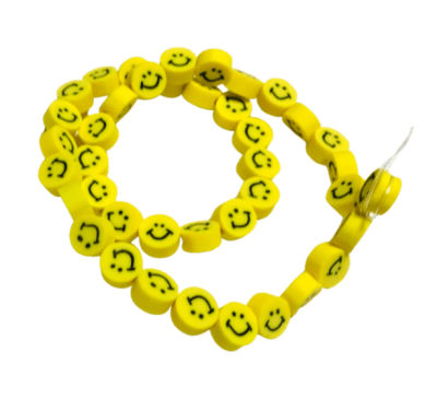 Tira Pucca Smile Amarillo Perforada 8mm (Tira)