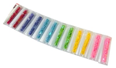 Lentejuelas Flores Colores Encapsular (Tira)1