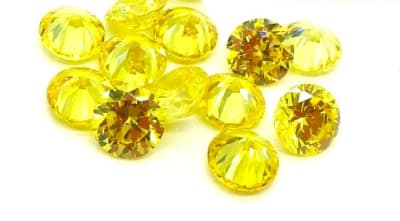 2.50mm Circón Topacio Gold Redondo (Un)