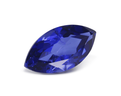 6x3mm Zafiro Azúl Sintético Marquis-Nave (Un)1