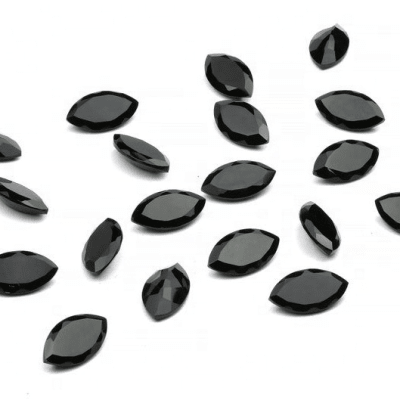 7x3.5mm Onix Marquis-Nave (Un)