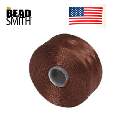 Hilo para Bisutería Nymo Café S-Lon by BeadSmith (Rollo 68 Mt)1