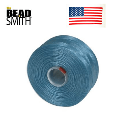 Hilo para Bisutería Nymo Turquoise S-Lon by BeadSmith (Rollo 68 Mt)