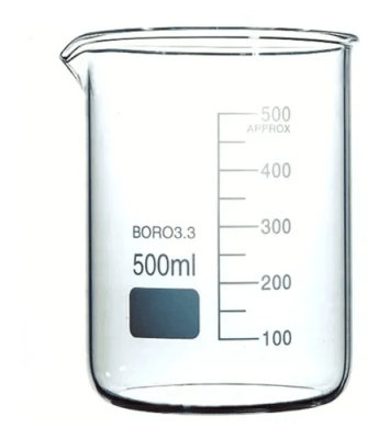 Vaso Vidrio Precipitado 500 ml (Unidad)1