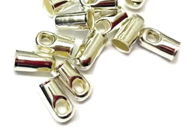 Terminal Plateado 4mm (10 Pares)