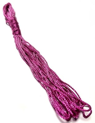 Hilo Macramé Trenzado Lila 2mm (Rollo)