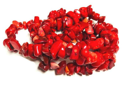 Coral Rojo Natural Chip XL (Tira)