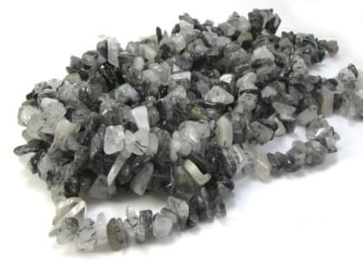 Cuarzo Turmalinado Natural Chip XL (Tira)