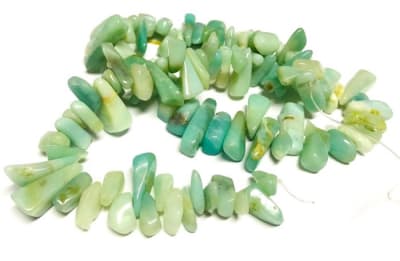 Amazonita Natural Hawaiian Chip (Tira)