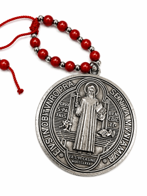 Colgante San Benito Protector Vehículos-Propiedades 7cms (Unidad)1