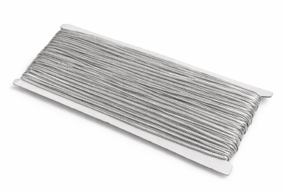 Cordón Soutache Plateado 3mm (Rollo 30 Metros)1