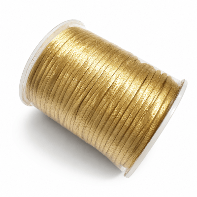 Hilo Cola Ratón Ligtht Dorado 2mm (Rollo 50 mt)