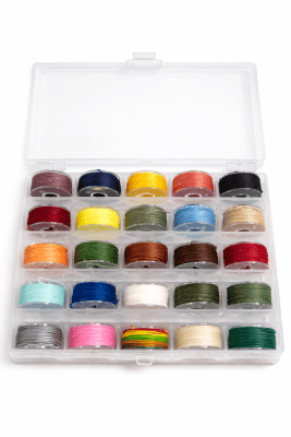 Set de 25 Rollos Hilos Nymo Colores Varios (Caja)