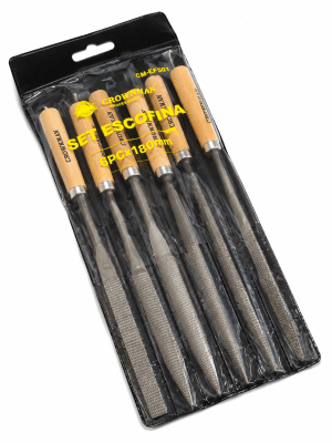 Set 6 Escofinas para Cera Extra Larga (Set)