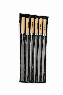 Set 6 Escofinas para Cera Extra Larga (Set)