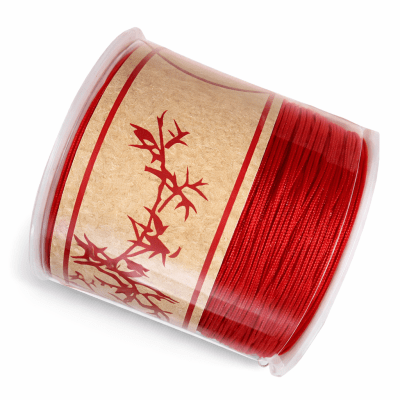 Hilo Tripolino Chino Rojo 0.8 (Rollo)