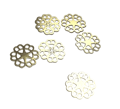 Colgante Chiche Gold Filled Mandala Nº2 (Un)1