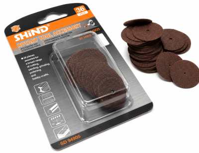 Set 36 Discos Esmeril Pulido 22mm (Set)