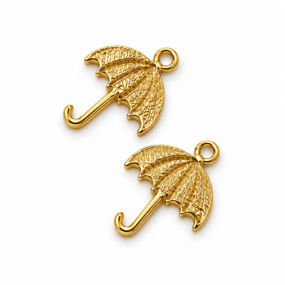 Colgante Chiche baño oro 18k Paragua (Un)1