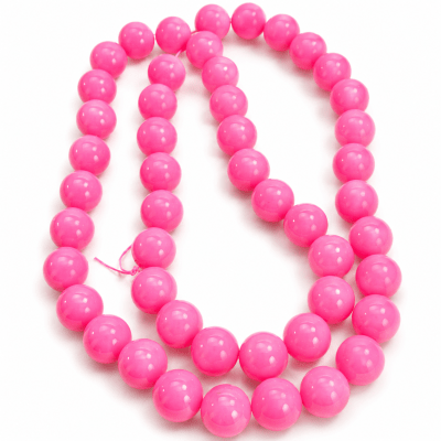 Tira Divisor Acrílico Rosa Redondo 16mm (Tira)1