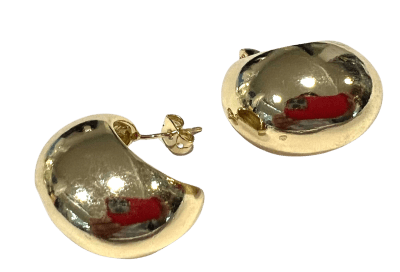 Aros Acero Quirúrgico Bombee Dorado (Par)1