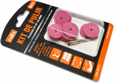 Kit Discos Pulir + Mandrel (Set)