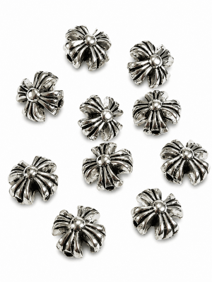 Divisor Metal Plateado Cruz 7mm (10 Unidades)1