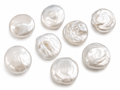 Perla Natural Coin Moneda 12-13mm (Unidad)