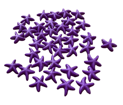 Estrella de Mar Morado 13mm (10 Unidades)