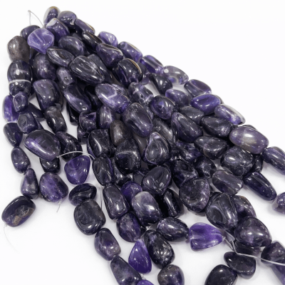 Amatista Natural Nugget 18x7mm (Tira)2