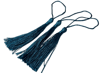 Borla Seda Circón Azúl  Nº3 (Par)1