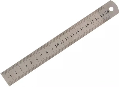 Regla Metal 20cms (Unidad)1