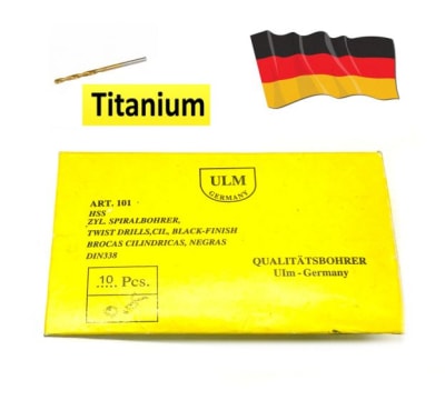 Broca Titanio 1.5mm (Unidad)