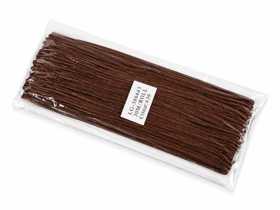Cordón Soutache Café Oscuro 3mm (Rollo 30 Metros)
