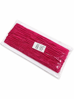 Cordón Soutache Fucsia 3mm (Rollo 30 Metros)