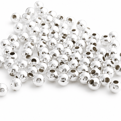Divisor Plateado Redondo 4mm (20 gramos)