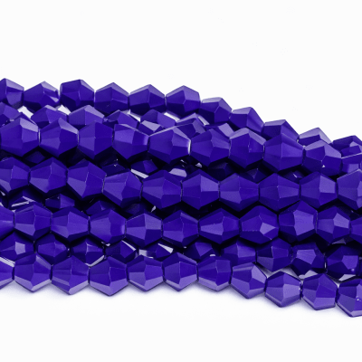 Cristal Bicono Azulino 4mm (Tira)