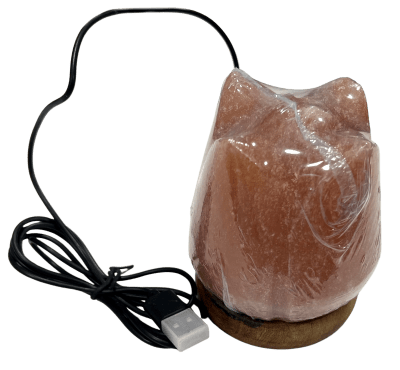 Lampara De Sal Del Himalaya Relajación Usb Led (Unidad)1