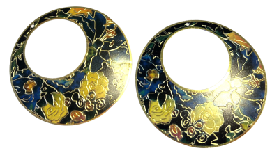 Base Aros Metal Esmaltada 4.8mm (Par)