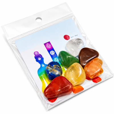 Set Piedras Naturales 7 Chakras (Set)