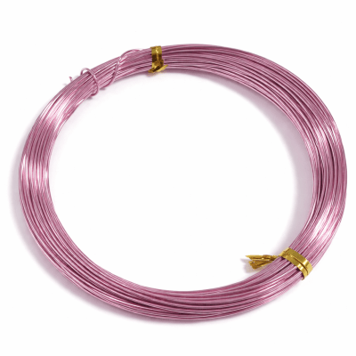Aluminio Bisutería Rosa 1mm (Rollo)1