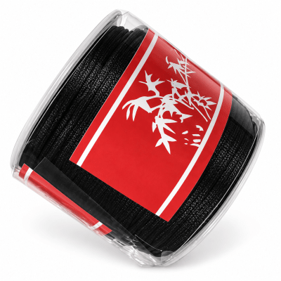 Hilo Tripolino Chino Negro 0.8 (Rollo)