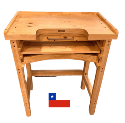 Banco Joyero Madera Profesional Triple Cajón (Entrega 15 días)